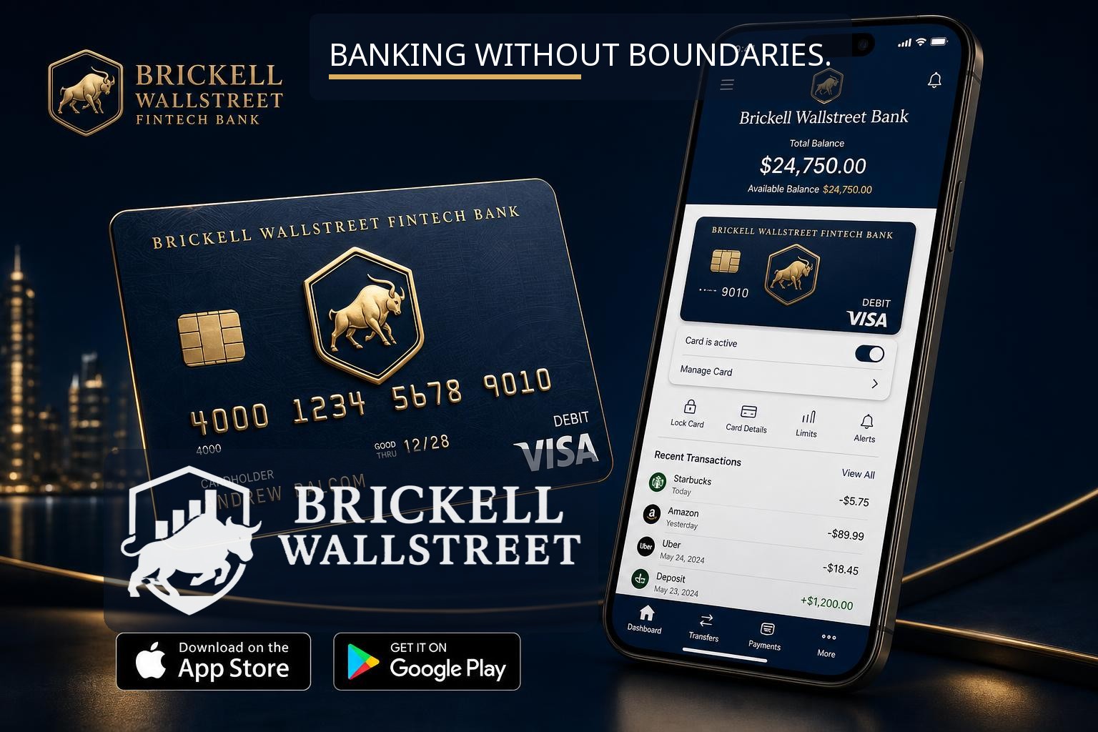Brickell Wallstreet FinTech / Banking — FinTech, payments & financial services
